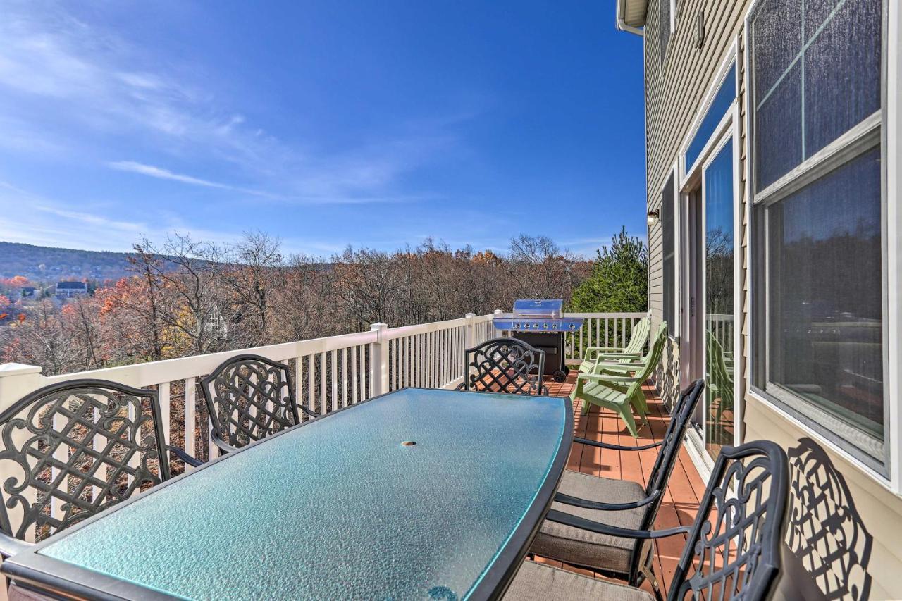 New ! Slopeside Townhome : Wfh, Ski, Dine & Hike Tannersville Exterior foto